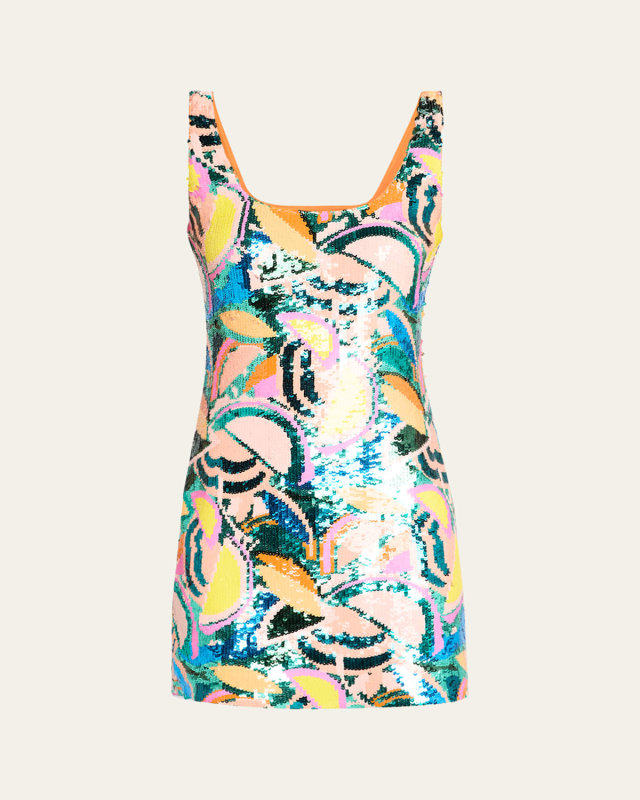 Miller Sequined Mini Dress